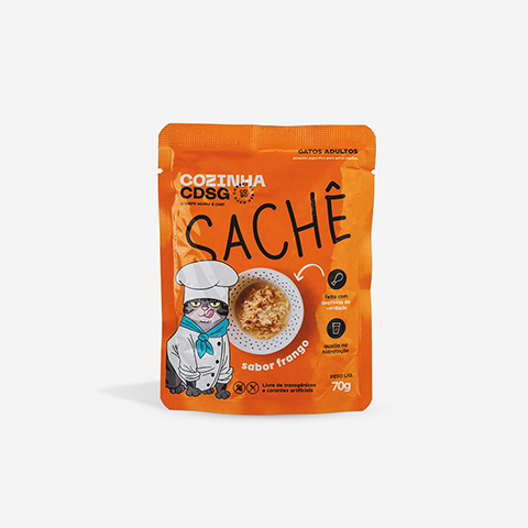 Ração Úmida Cansei de Ser Gato sabor Frango | Zee.Dog