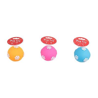 Brinquedo Pawspals Dog Toy Vinil Bola para Cães - Cores Sortidas U