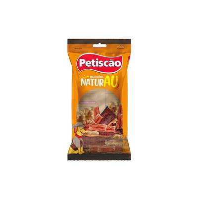 Mastigável NaturAU Petiscão Mix de Pontas Naturais para Cães