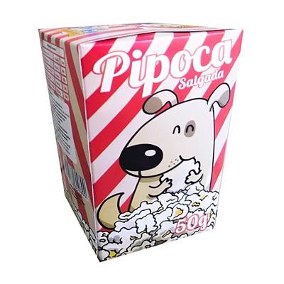 Pipoca Padaria Pet para Cães Sabor Picanha 50g