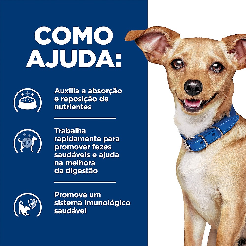 Ração Hill's Prescription Diet i/d Pedaços Pequenos Cuidado Gastrointestinal para Cães