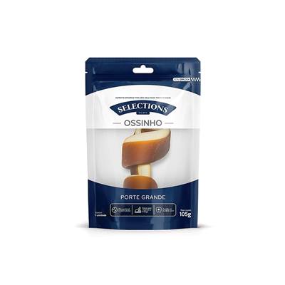 Petisco Selections For Pets Ossinho Grande para Cães 105g