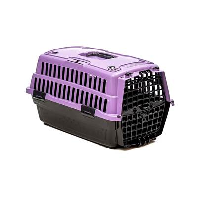 Caixa de Transporte Pet Injet Love Travel Lilás Tam 1