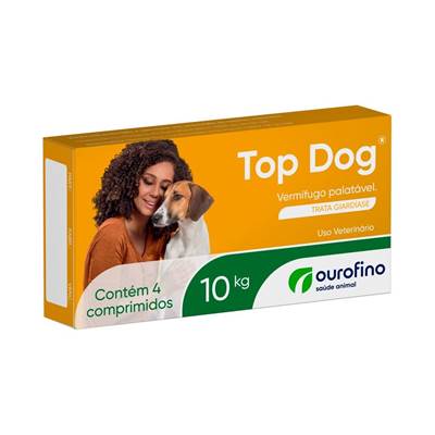 Top Dog 10 kg - Vermífugo Palatável 10kg