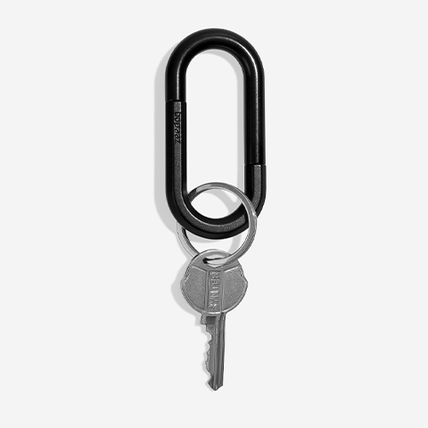 Chaveiro Mosquetão Preto | Zee.Dog