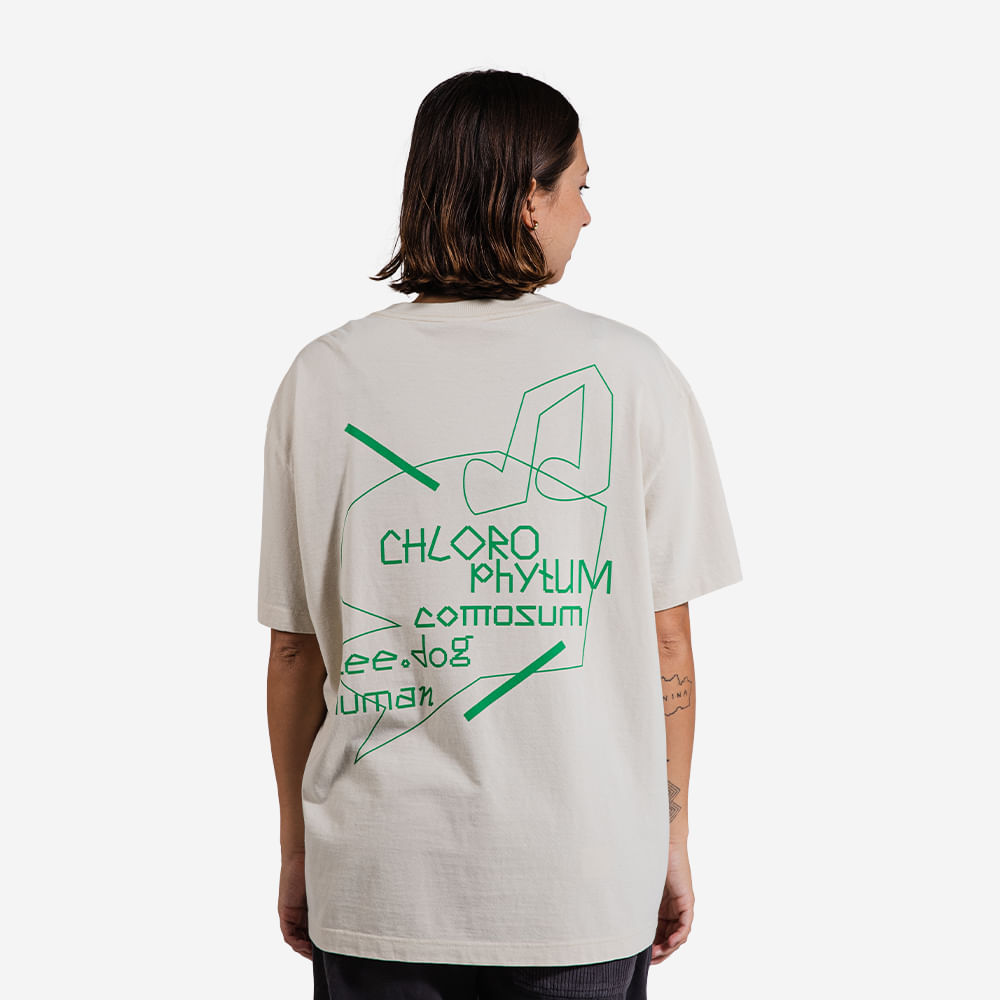 T-Shirt Wide Spider Plant Areia | Imagem 1