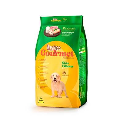 Ração Quatree Gourmet para Cães Filhotes Sabor Frango 10,1kg