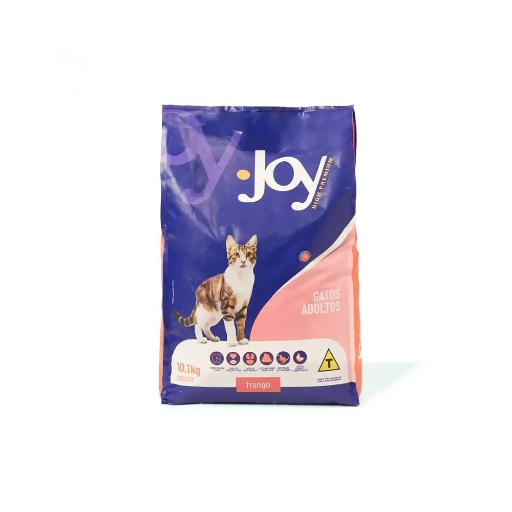 Ração Joy High Premium para Gatos Adultos Frango