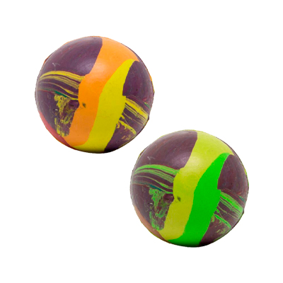 Brinquedo LCM Bola Mini Dog Maciça para Cães - Cores Sortidas U