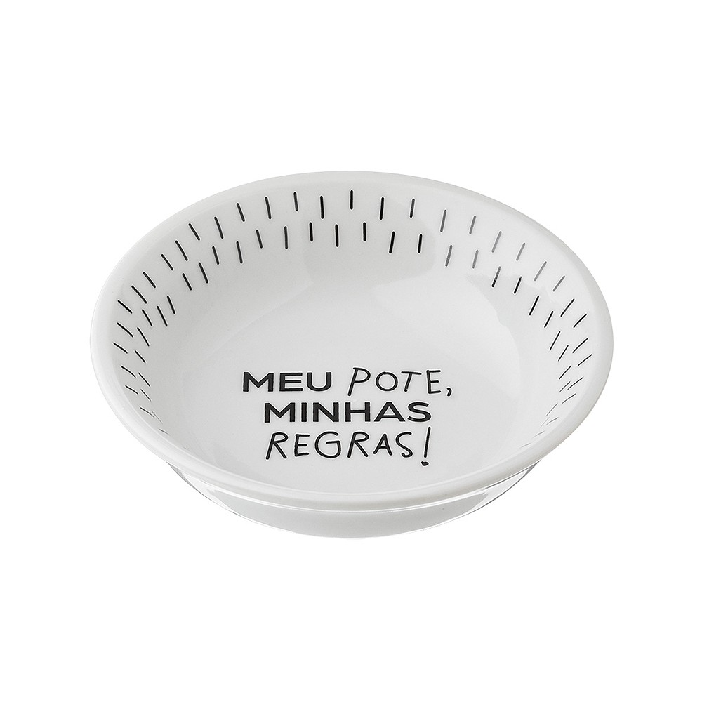 Comedouro Cansei de Ser Gato Meu Pote Minhas Regras