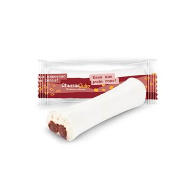 Osso Recheado Churraspet para Cães Sabor Carne U
