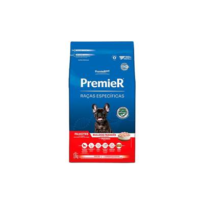 Ração Premier Raças Específicas Bulldog Francês para Cães Filhotes sabor Frango 2,5kg