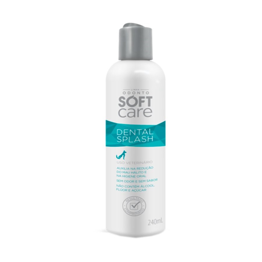 Solução Oral Soft Care Dental Splash para Cães e Gatos 