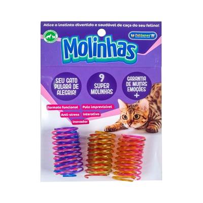 Brinquedo Pet Games Molinhas para Gatos - Cores Sortidas U