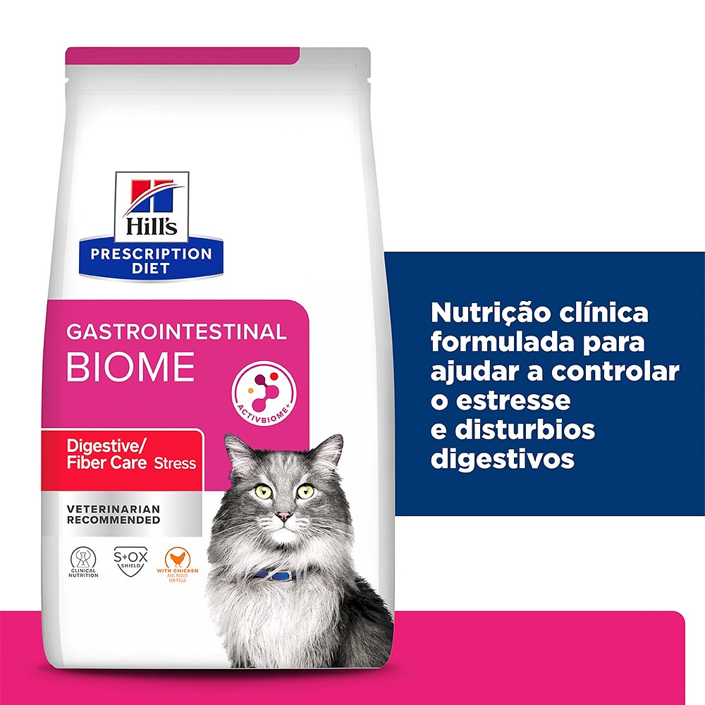 Ração Hill's Prescription Diet Gastro Intestinal Biome para Gatos