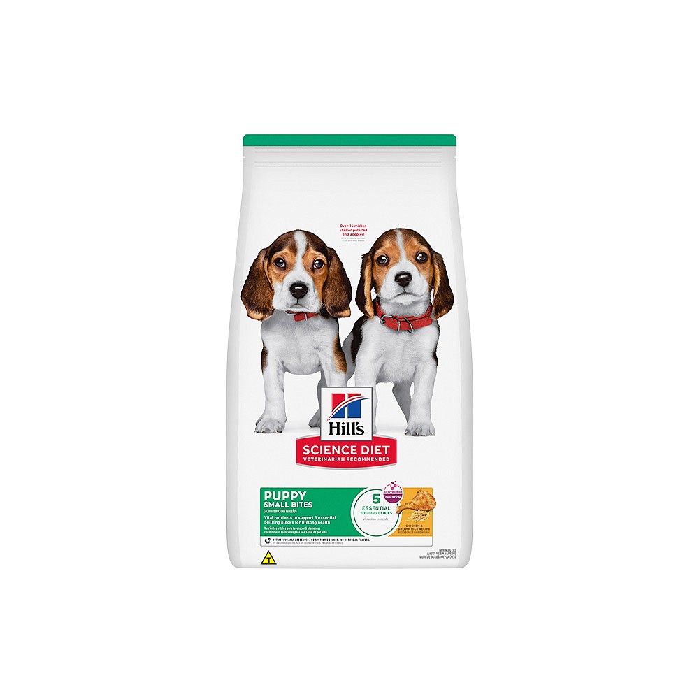 Ração Hill's Science Diet Pedaços Pequenos para Cães Filhotes