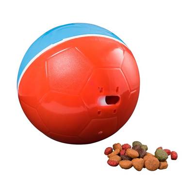 Brinquedo Amicus Crazy Ball Vermelho e Azul para Cães P
