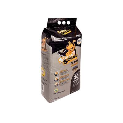 Tapete Higiênico Super Secão Black Premium 30 unidades