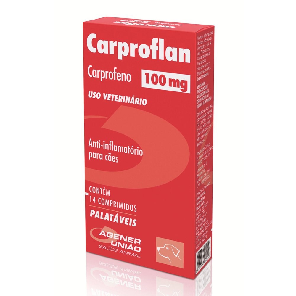 Carproflan - Anti-inflamatório para Cães 
