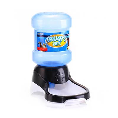 Bebedouro Automático Truqys Galão Preto para Cães e Gatos 2L