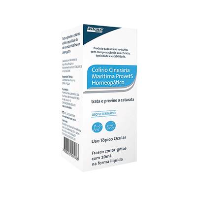 Colírio Cinerária Marítima Homeopático 10ml