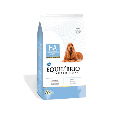 Ração Equilíbrio Veterinary Hypoallergenic para Cães Adultos 7,5kg