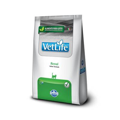 Ração Vet Life Natural Renal para Gatos 2kg