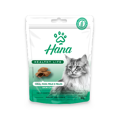 Snack Hana Nuggets Skin Care para Gatos 60g