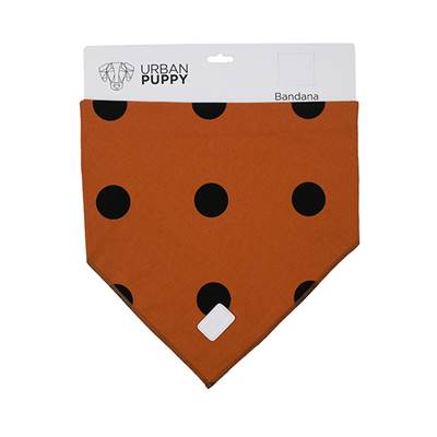Bandana Urban Puppy Bolas Ocre para Cães M
