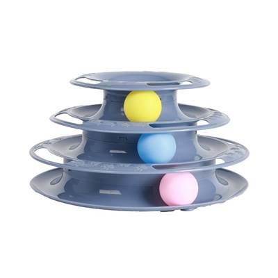 Brinquedo Torre Bolinhas Azul Oikos