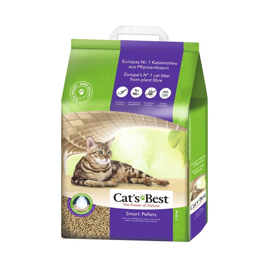Granulado Higiênico Cats Best para Gatos Smart Pellet