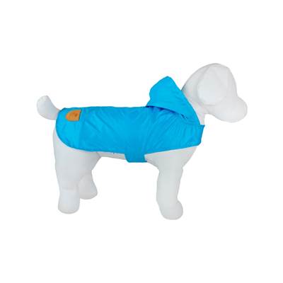 Capa Bonito Pra Cachorro Maxi Corta Vento Azul para Cães M