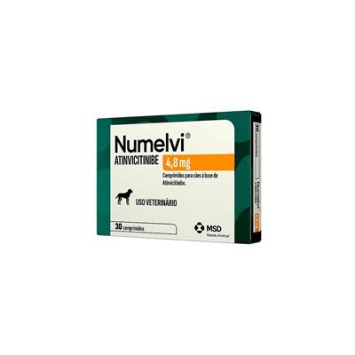 Medicamento Numelvi para Cães 4,8 mg 30 comprimidos