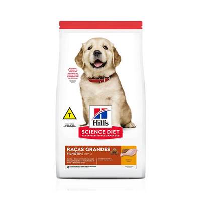 Ração Hill's Science Diet para Cães Filhotes Raças Grandes