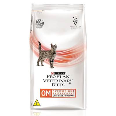 Ração Pro Plan Veterinary Diets OM Overweight Management Cat 1,5kg