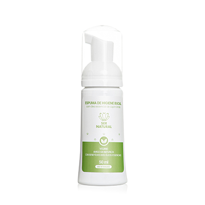 Espuma de Higiene Bucal Ser Natural para Cães 50ml