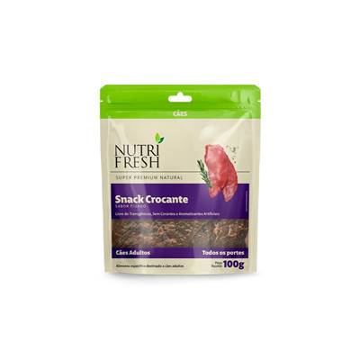Snack Crocante Nutrifresh Sabor Fígado para Cães Adultos 100g