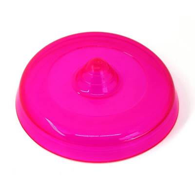 Brinquedo Lilopety Mini Frisbee Flexível Rosa para Cães U