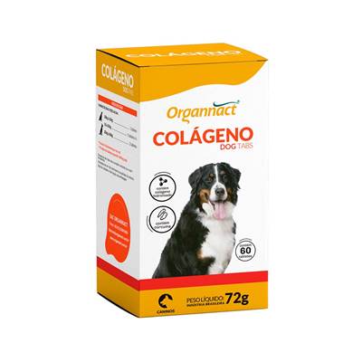 Suplemento Organnact Colágeno Dog para Cães 60 Tabletes 60 tabletes