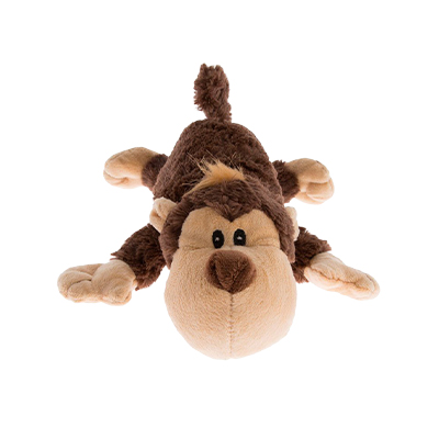 Brinquedo Kong para Cães Cozie Funky Monkey Marrom M