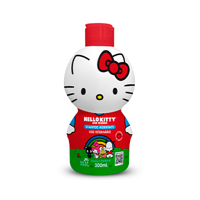 Shampoo Hello Kitty and Friends Hidratante para Cães e Gatos 300ml