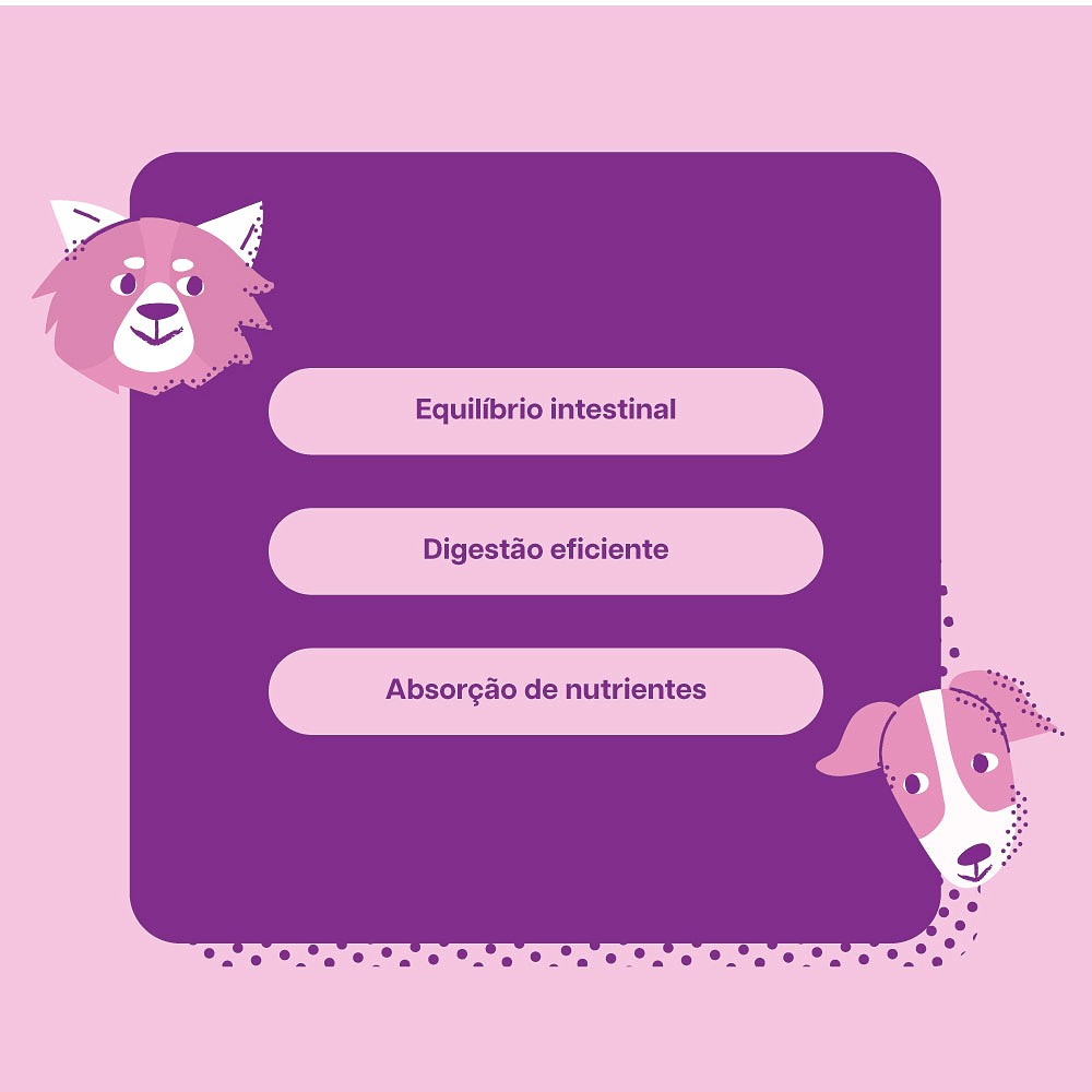 Suplemento Vitamínico com Probiótico Happy Flora para Cães