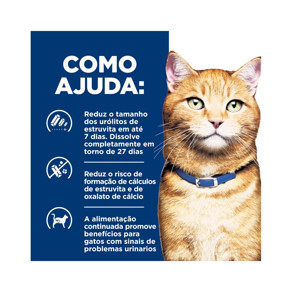 Ração Hill's Prescription Diet C/D Multicare para Gatos Adultos - Cuidado Urinário