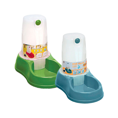 Bebedouro Chalesco Automático para Cães e Gatos - Cores Sortidas 1,5L