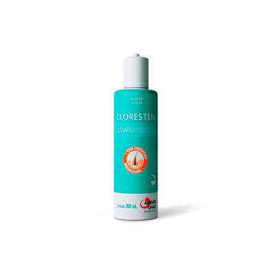 Cloresten - Xampu Antifúngico e Antibacteriano 200ml