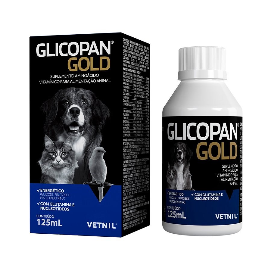 Glicopan Gold Suplemento Vitamínico Mineral