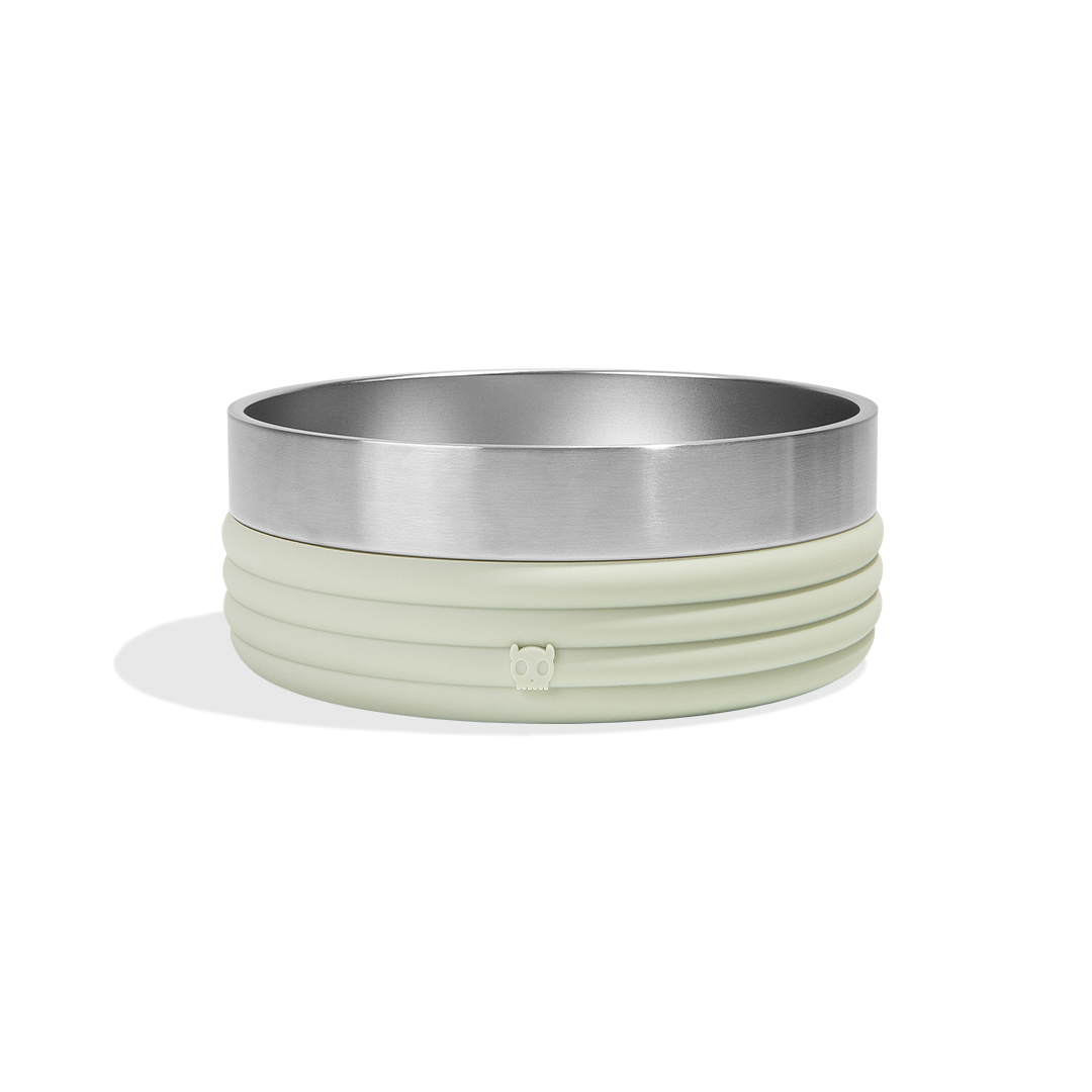 Comedouro para Cachorros Tuff Bowl Rings Sage