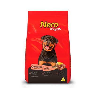 Ração Nero Original para Cães Adultos Sabor Churrasco 15kg 15kg