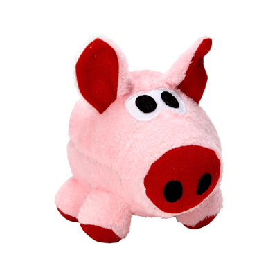 Brinquedo Chalesco Pelúcia Porquinho Rosa para Cães U