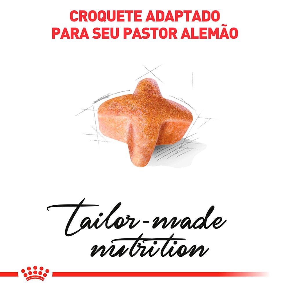 Ração Royal Canin para Cães Adultos Raça Pastor Alemão 